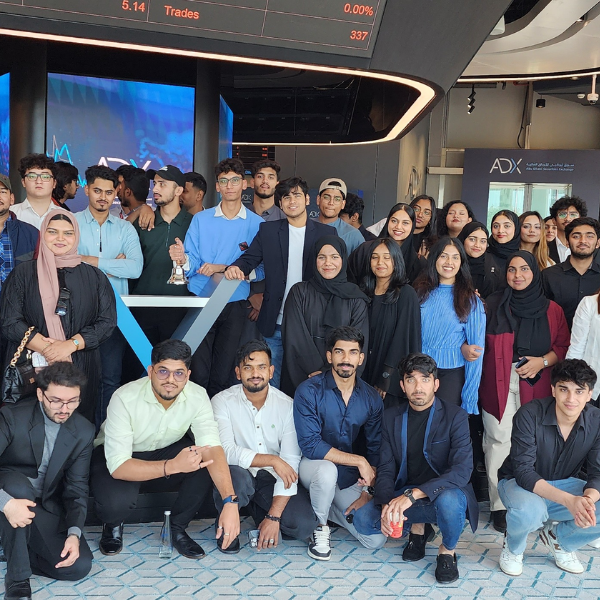 The ACFI society unleashes financial insights at the Abu Dhabi Securities Exchange!   On Jan 18, DMU Dubai's Accounting and Finance students embarked on a thrilling journey of financial disco